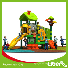 Sudáfrica Diapositiva de patio de juegos de plástico para niños de 2 a 6 años de edad